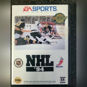 EA Sports NHL '94 Sega Genesis Game